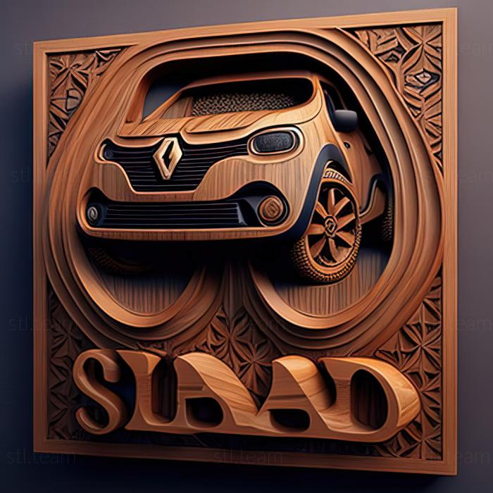3D model Renault Sandero (STL)